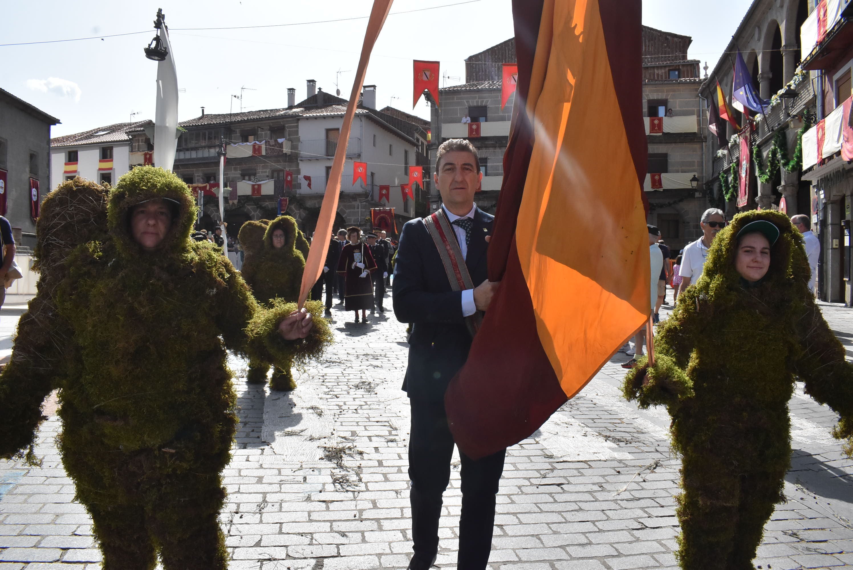 Los Hombres de Musgo en Béjar: una experiencia para repetir a pesar del calor