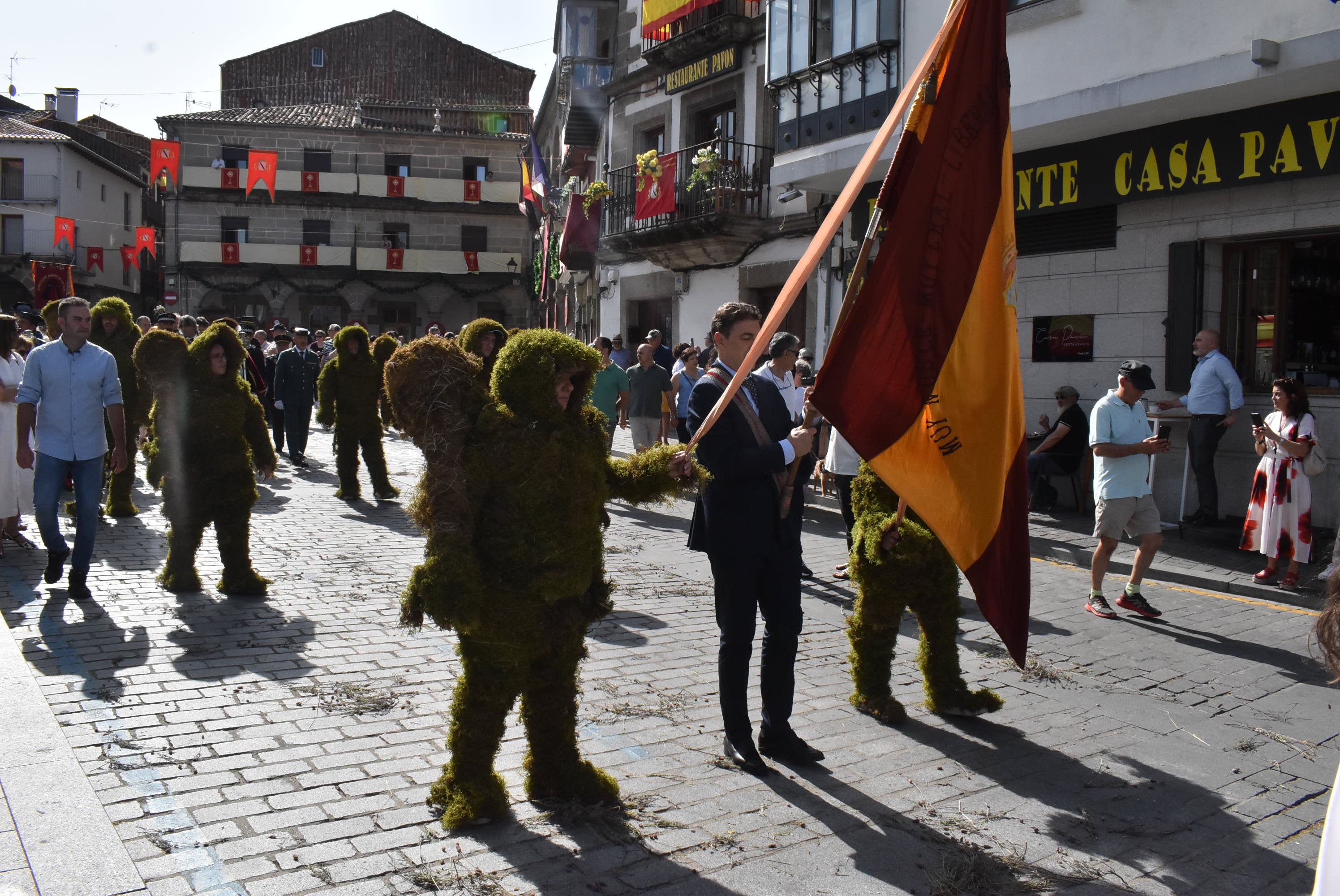 Los Hombres de Musgo en Béjar: una experiencia para repetir a pesar del calor