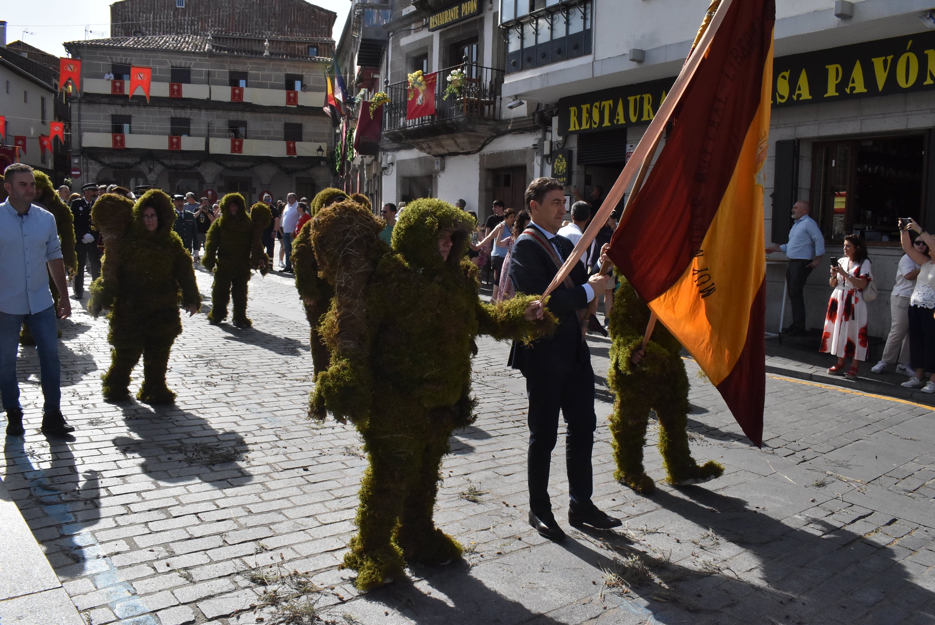 Béjar cumple un año más con la procesión del Corpus Christi como Fiesta de Interés Turístico Internacional