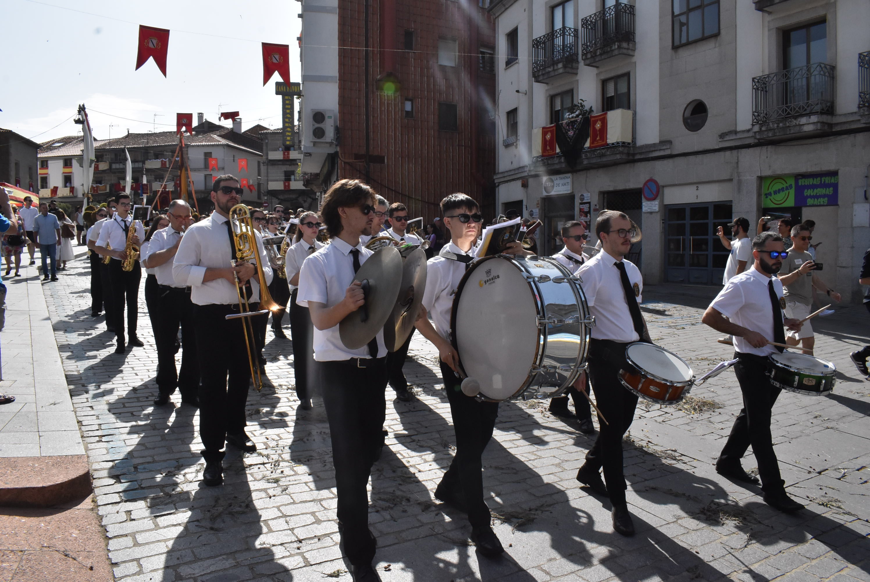 Béjar cumple un año más con la procesión del Corpus Christi como Fiesta de Interés Turístico Internacional