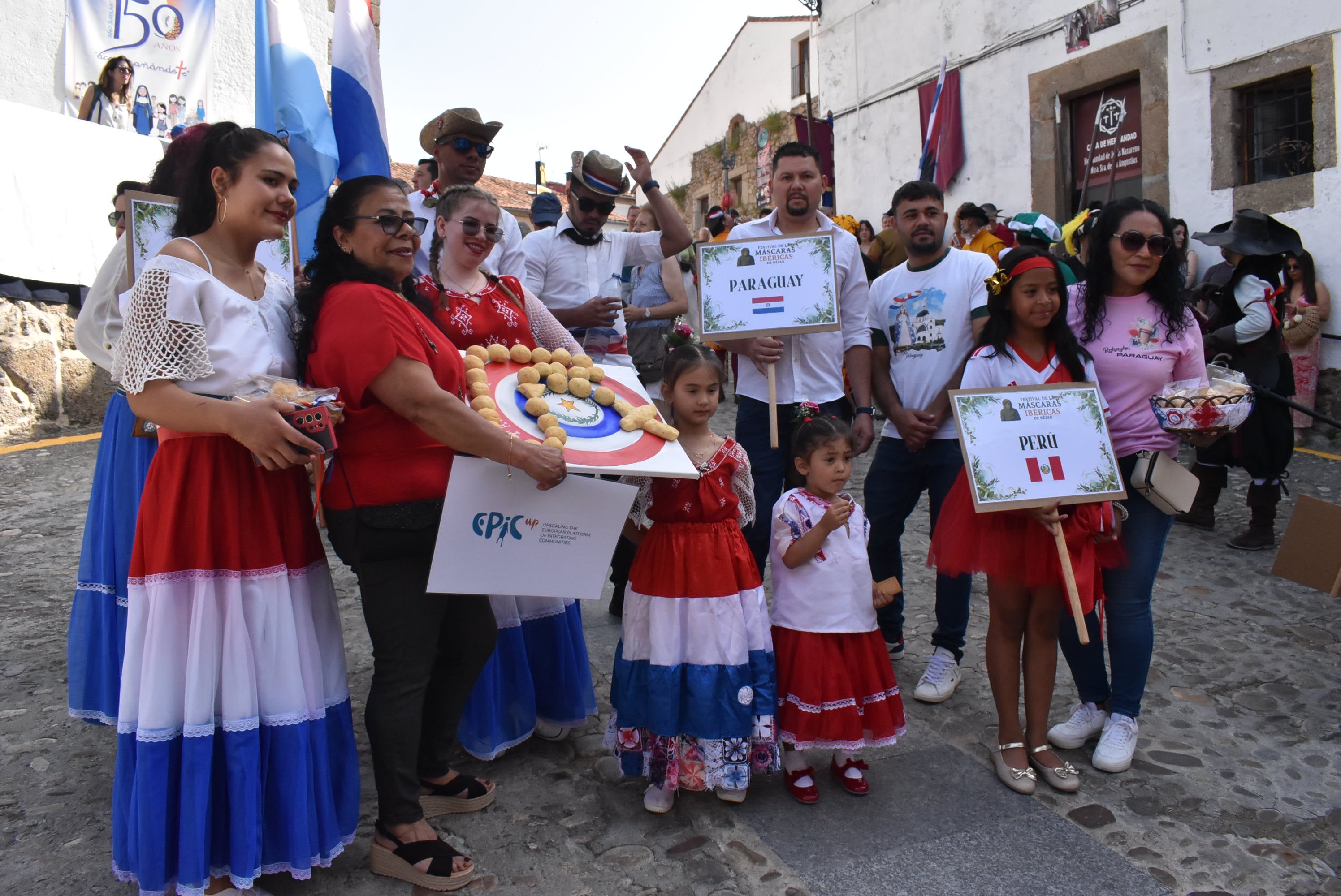Béjar cumple un año más con la procesión del Corpus Christi como Fiesta de Interés Turístico Internacional