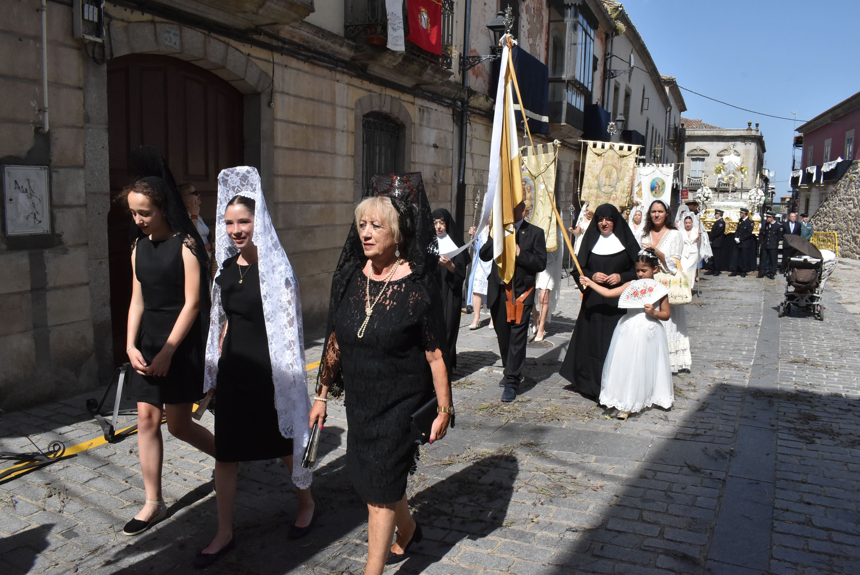 Béjar cumple un año más con la procesión del Corpus Christi como Fiesta de Interés Turístico Internacional