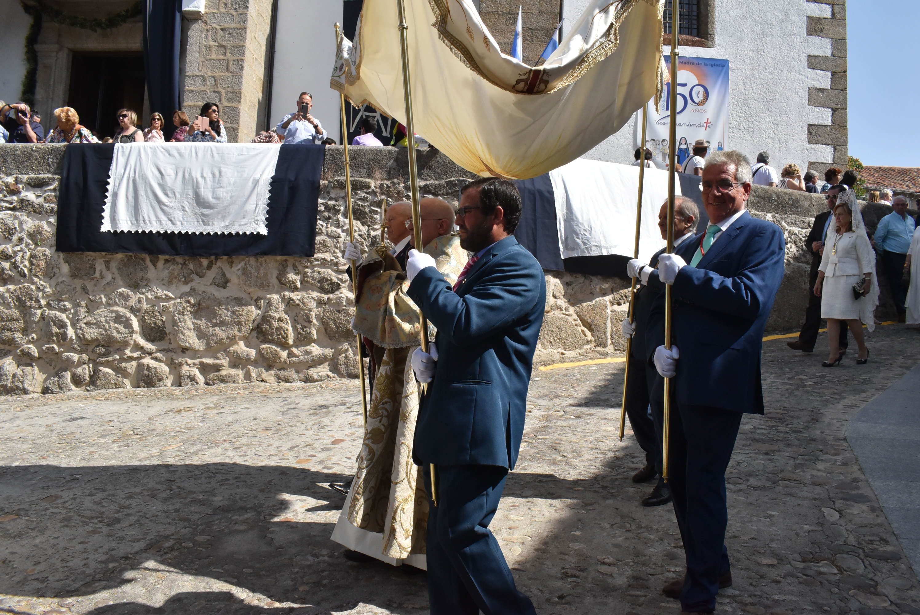 Béjar cumple un año más con la procesión del Corpus Christi como Fiesta de Interés Turístico Internacional