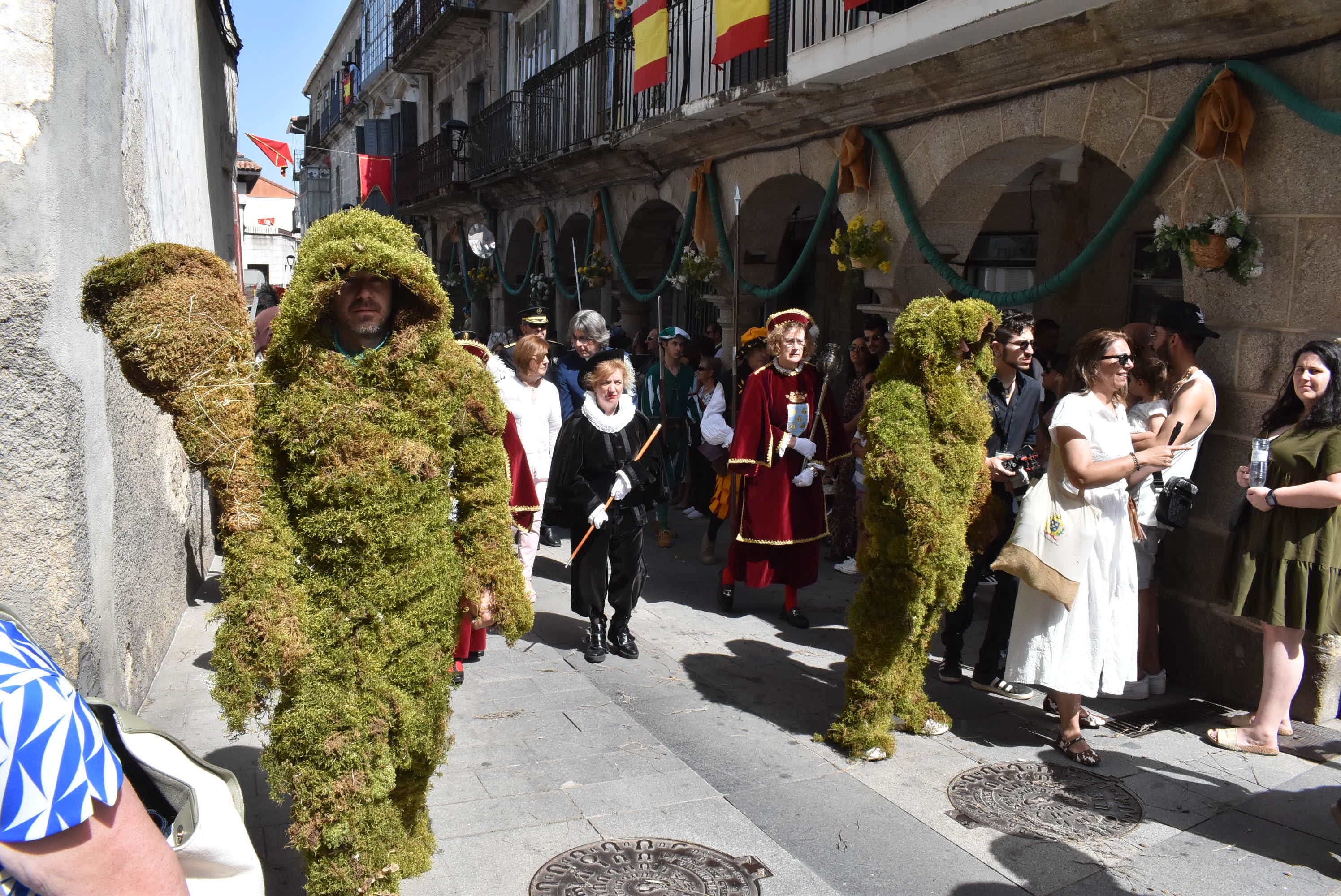 Béjar cumple un año más con la procesión del Corpus Christi como Fiesta de Interés Turístico Internacional