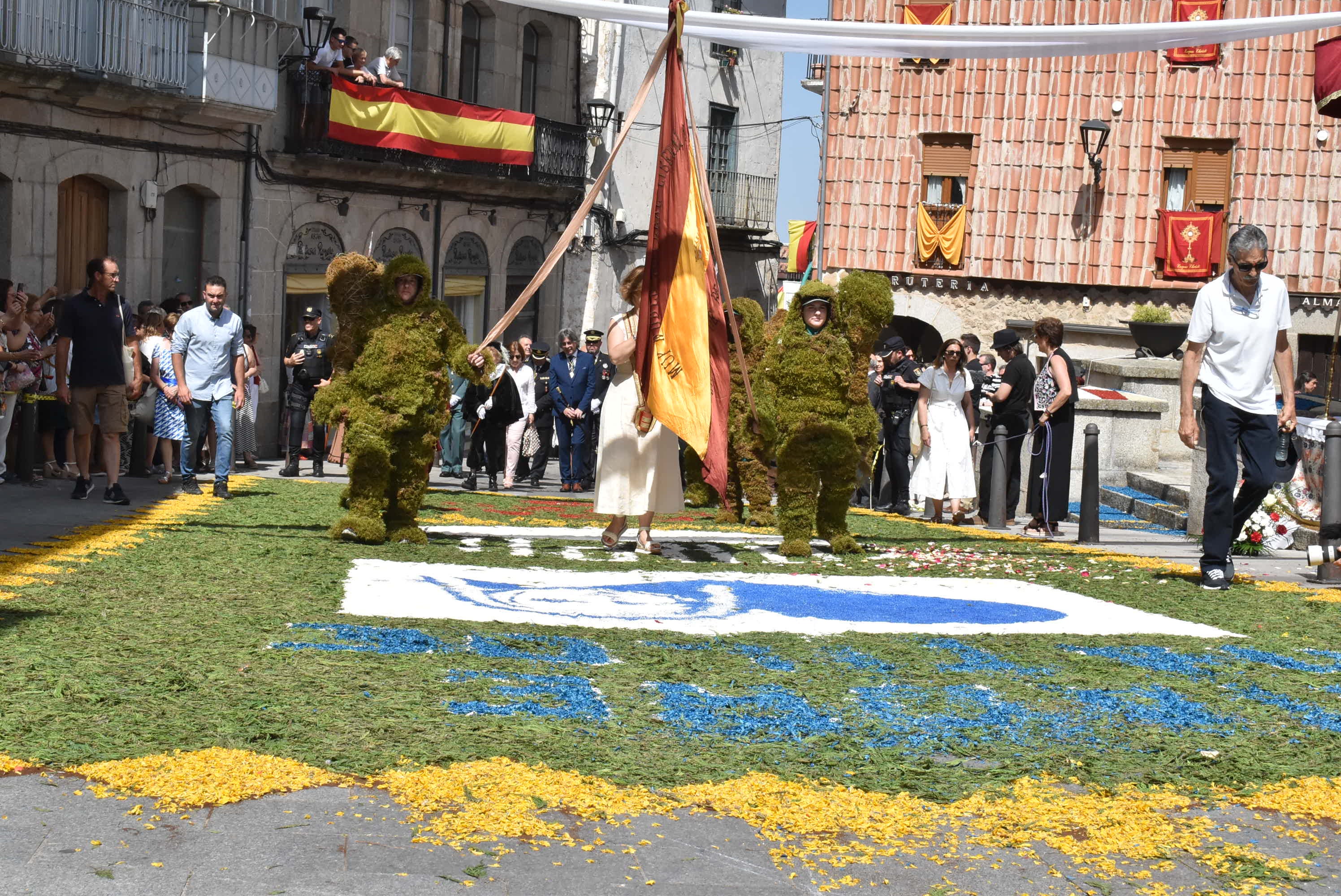 Béjar cumple un año más con la procesión del Corpus Christi como Fiesta de Interés Turístico Internacional