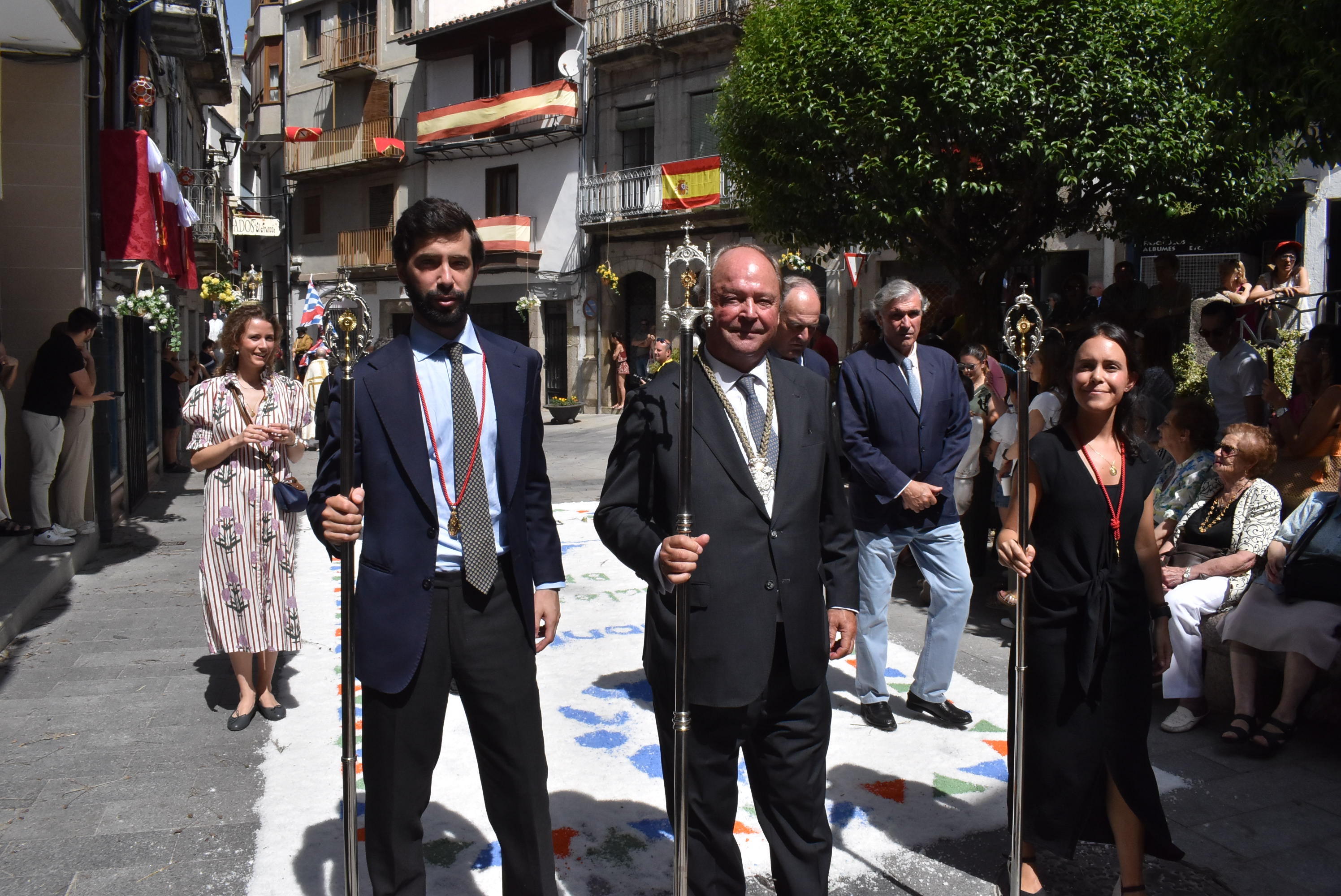 Béjar cumple un año más con la procesión del Corpus Christi como Fiesta de Interés Turístico Internacional