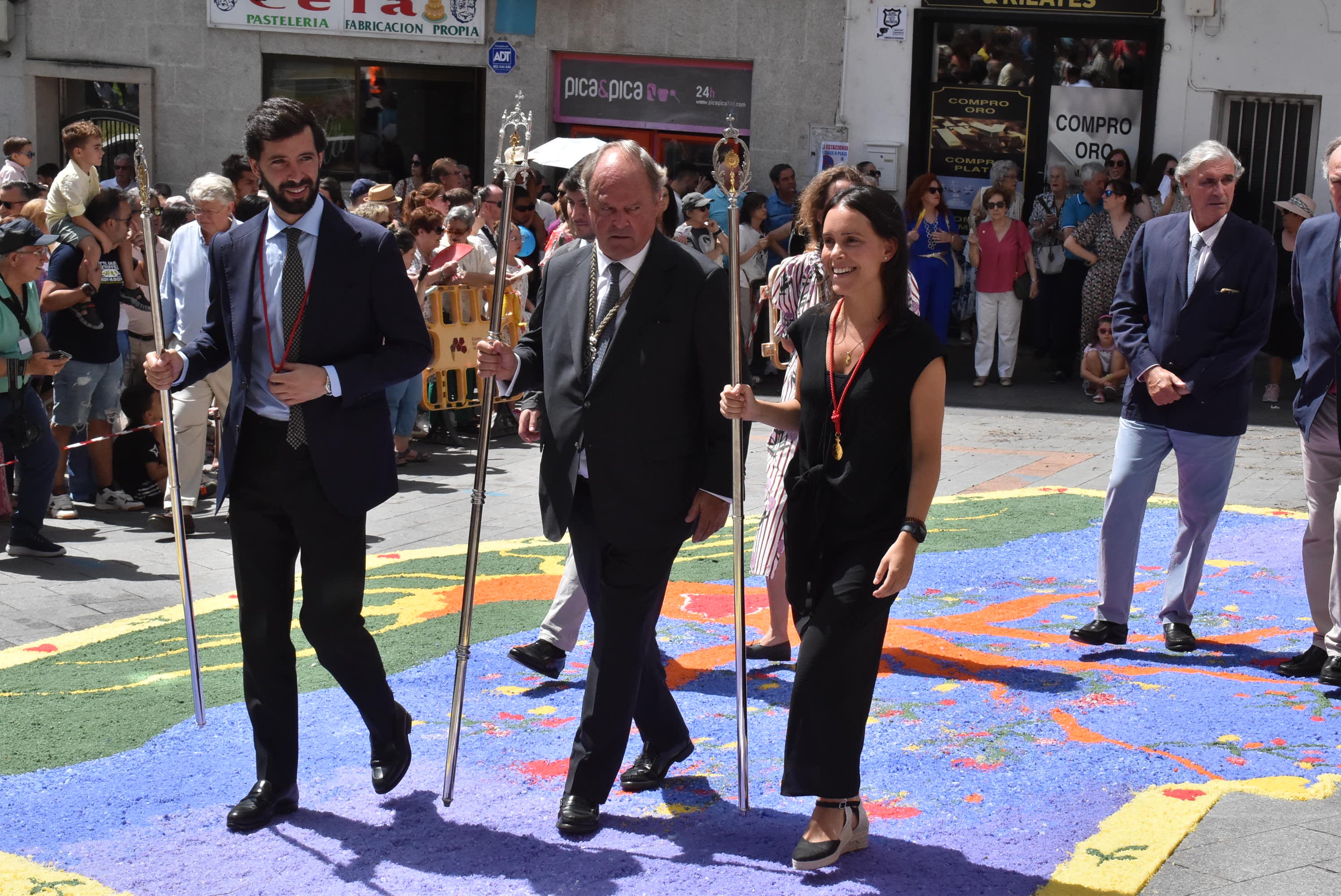 Béjar cumple un año más con la procesión del Corpus Christi como Fiesta de Interés Turístico Internacional