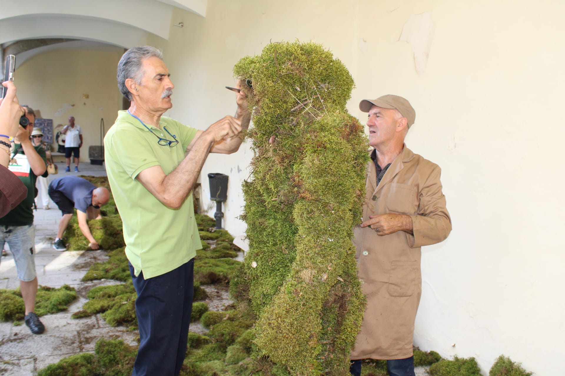 Los Hombres de Musgo en Béjar: una experiencia para repetir a pesar del calor