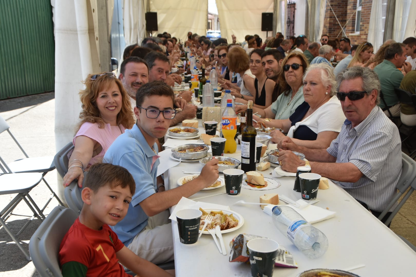 Calzada de Don Diego, fin a un San Juan con comida para 300 personas