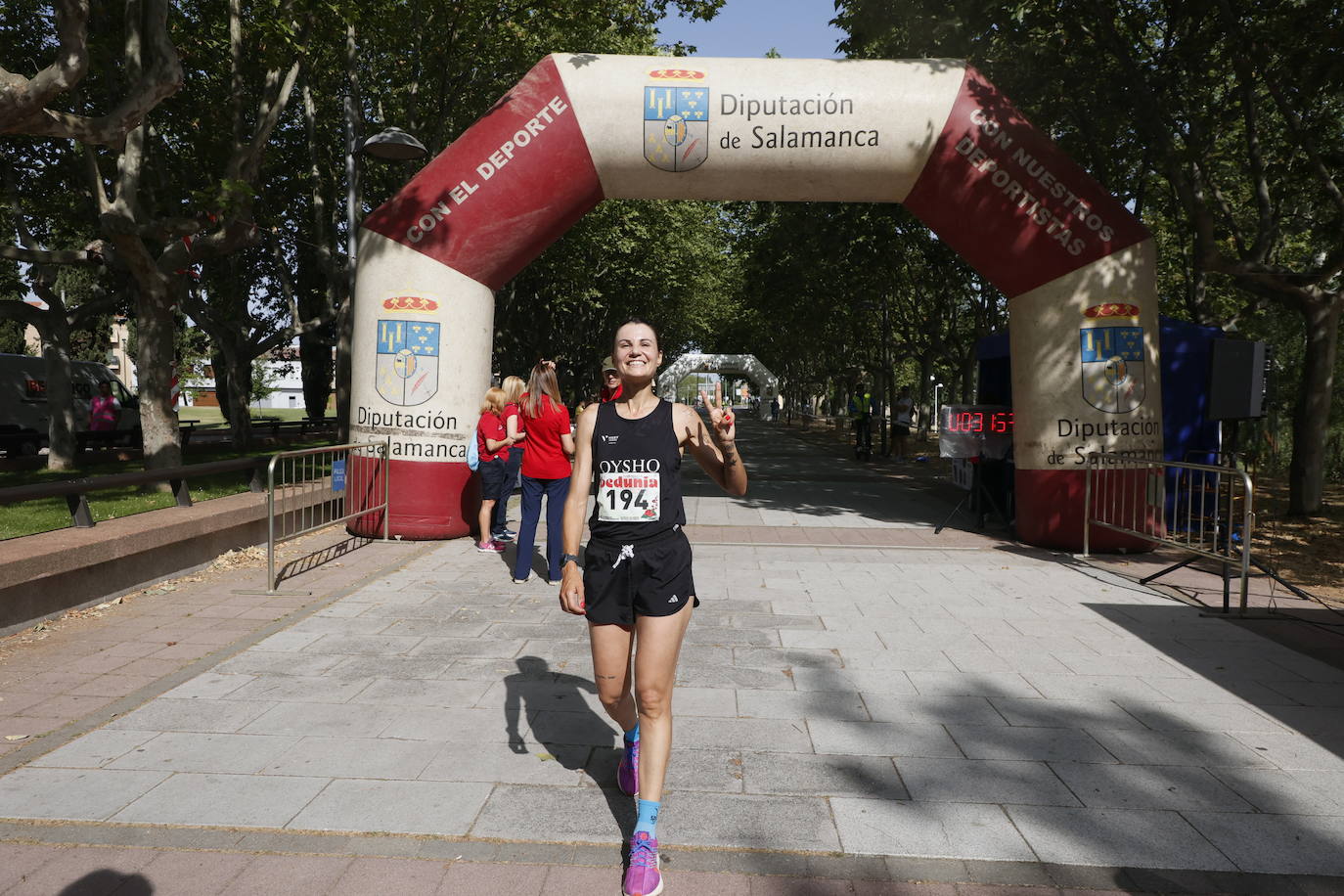 Salamanca y el deporte vuelven a sonreír a favor de Ariadna