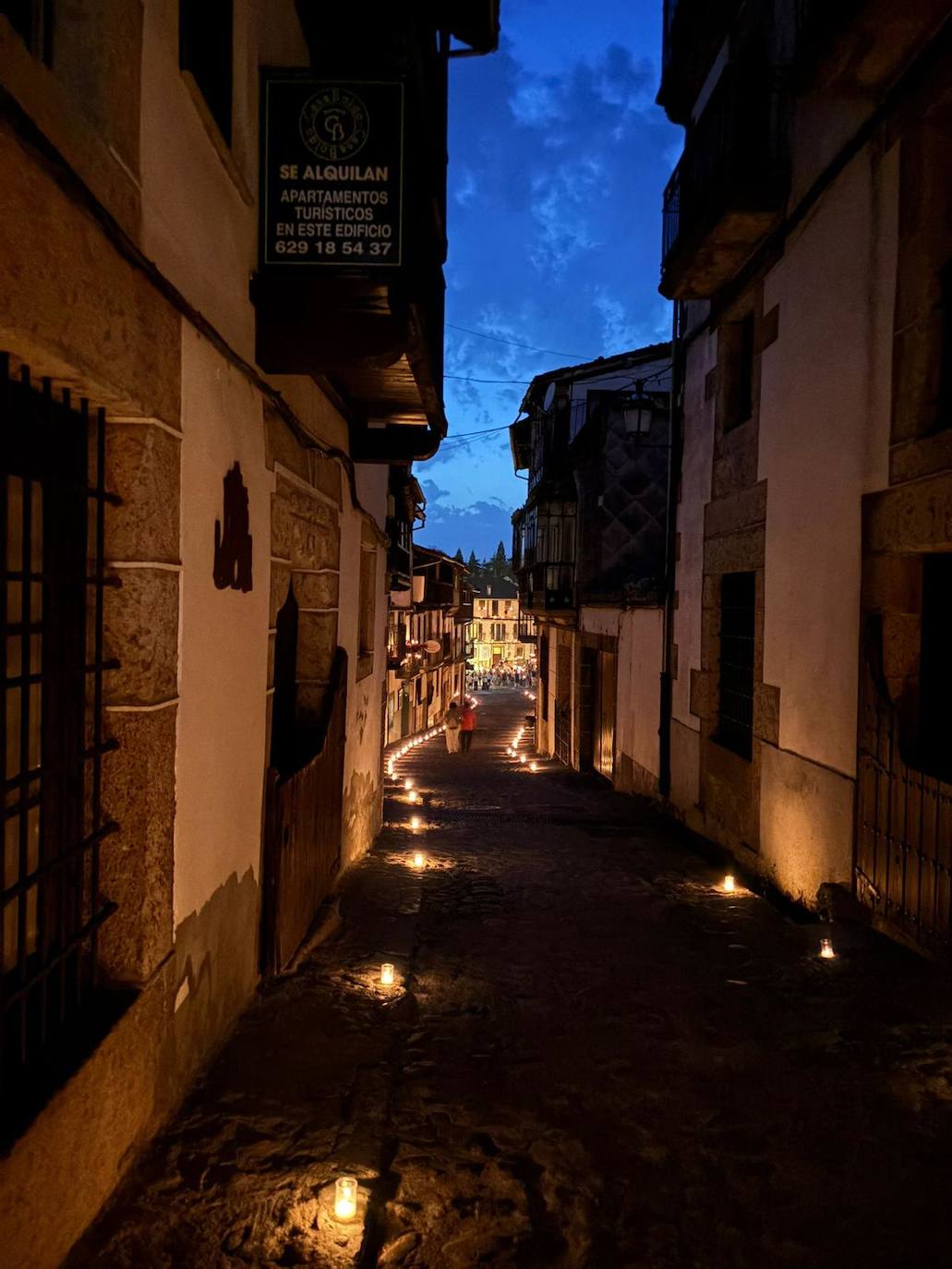 Candelario disfruta de su noche más mágica