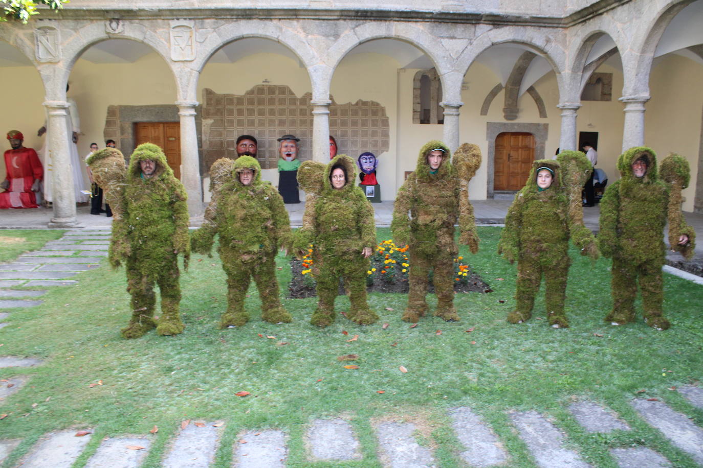 Los Hombres de Musgo en Béjar: una experiencia para repetir a pesar del calor
