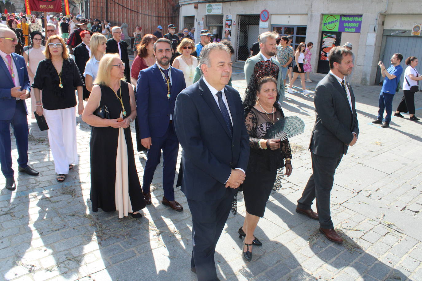 Béjar cumple un año más con la procesión del Corpus Christi como Fiesta de Interés Turístico Internacional