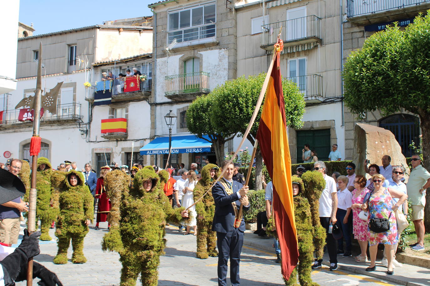 Béjar cumple un año más con la procesión del Corpus Christi como Fiesta de Interés Turístico Internacional