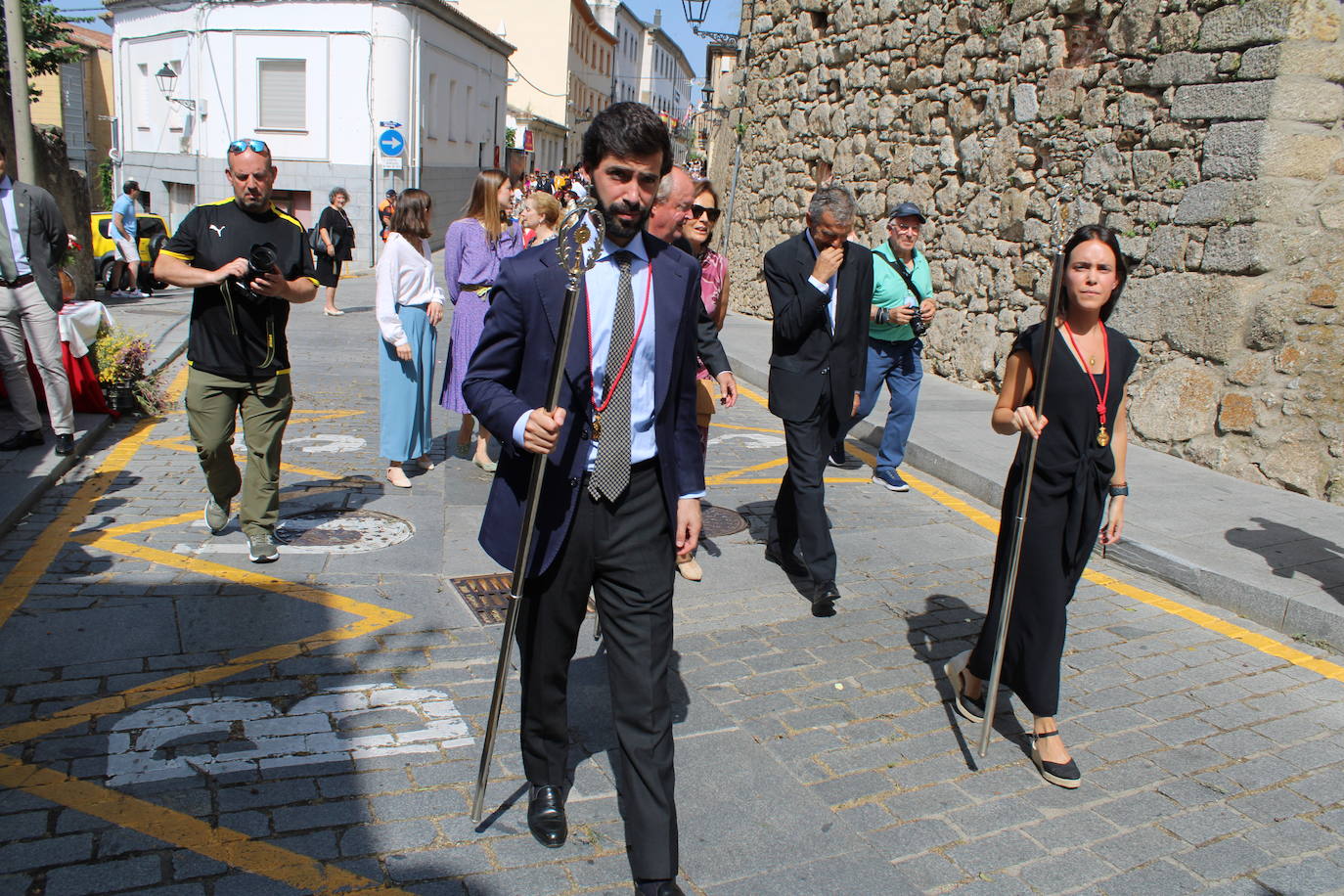 Béjar cumple un año más con la procesión del Corpus Christi como Fiesta de Interés Turístico Internacional