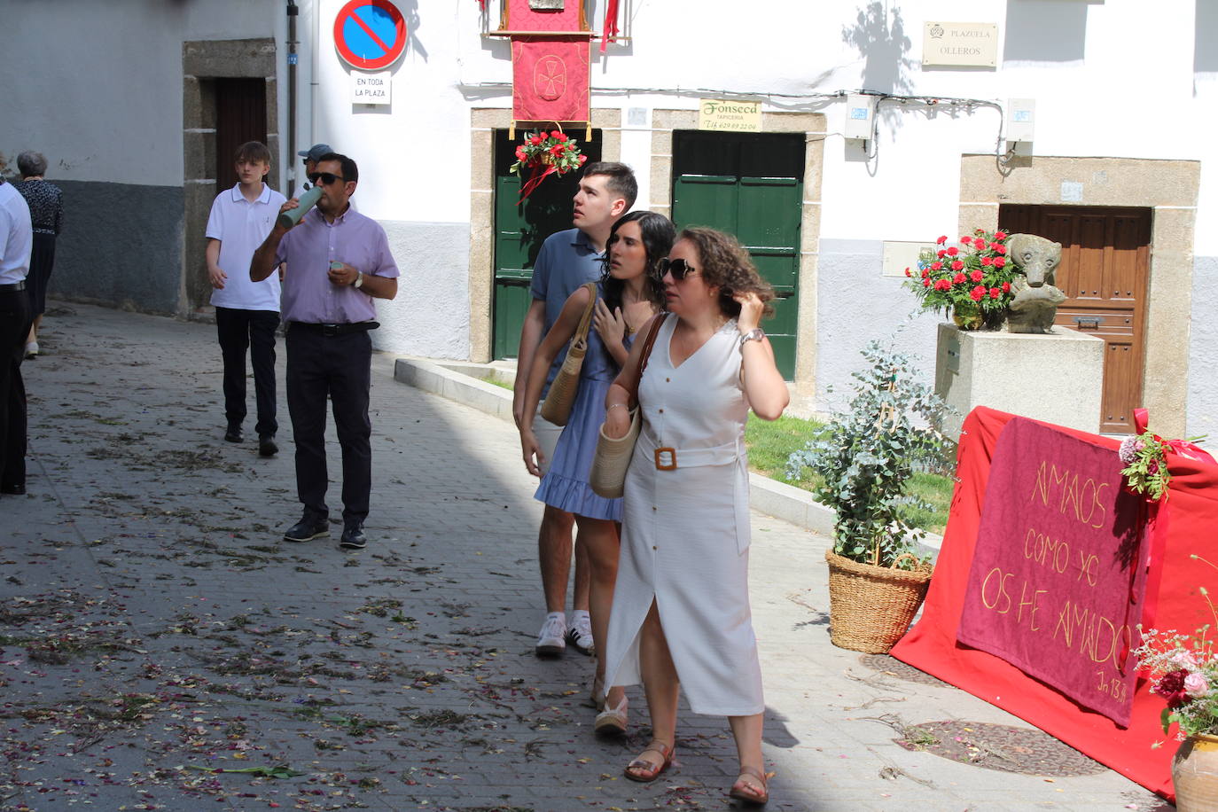 Béjar cumple un año más con la procesión del Corpus Christi como Fiesta de Interés Turístico Internacional