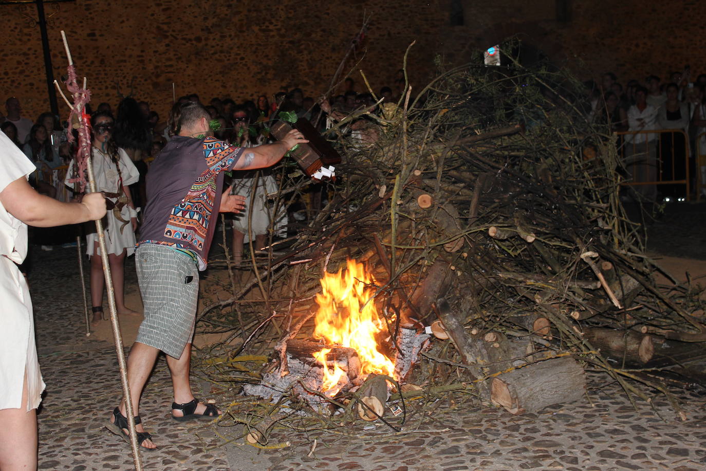 Los vetones purifican Ciudad Rodrigo con un fuego voraz