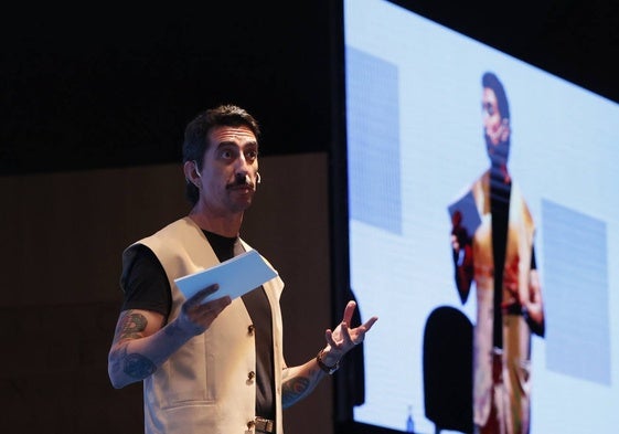Jorge Marrón Martín, «Marron», en la apertura de Salamanca Tech Summit.