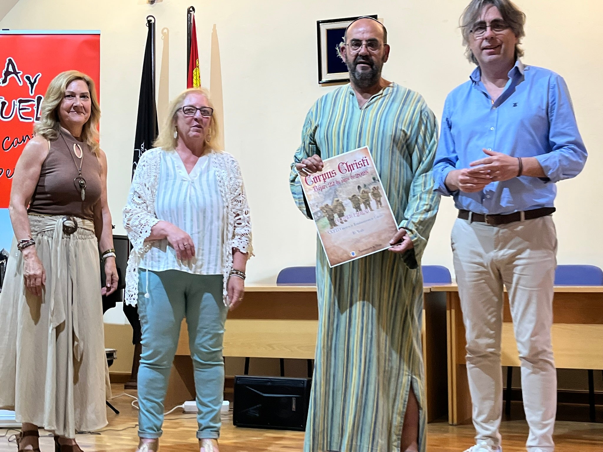 Béjar rinde homenaje a los Hombres de Musgo