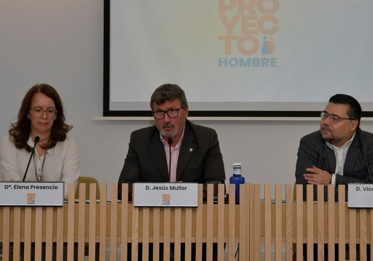 Presentación del informe de Proyecto Hombre en Madrid.