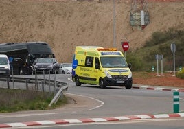 Una ambulancia del Sacyl.