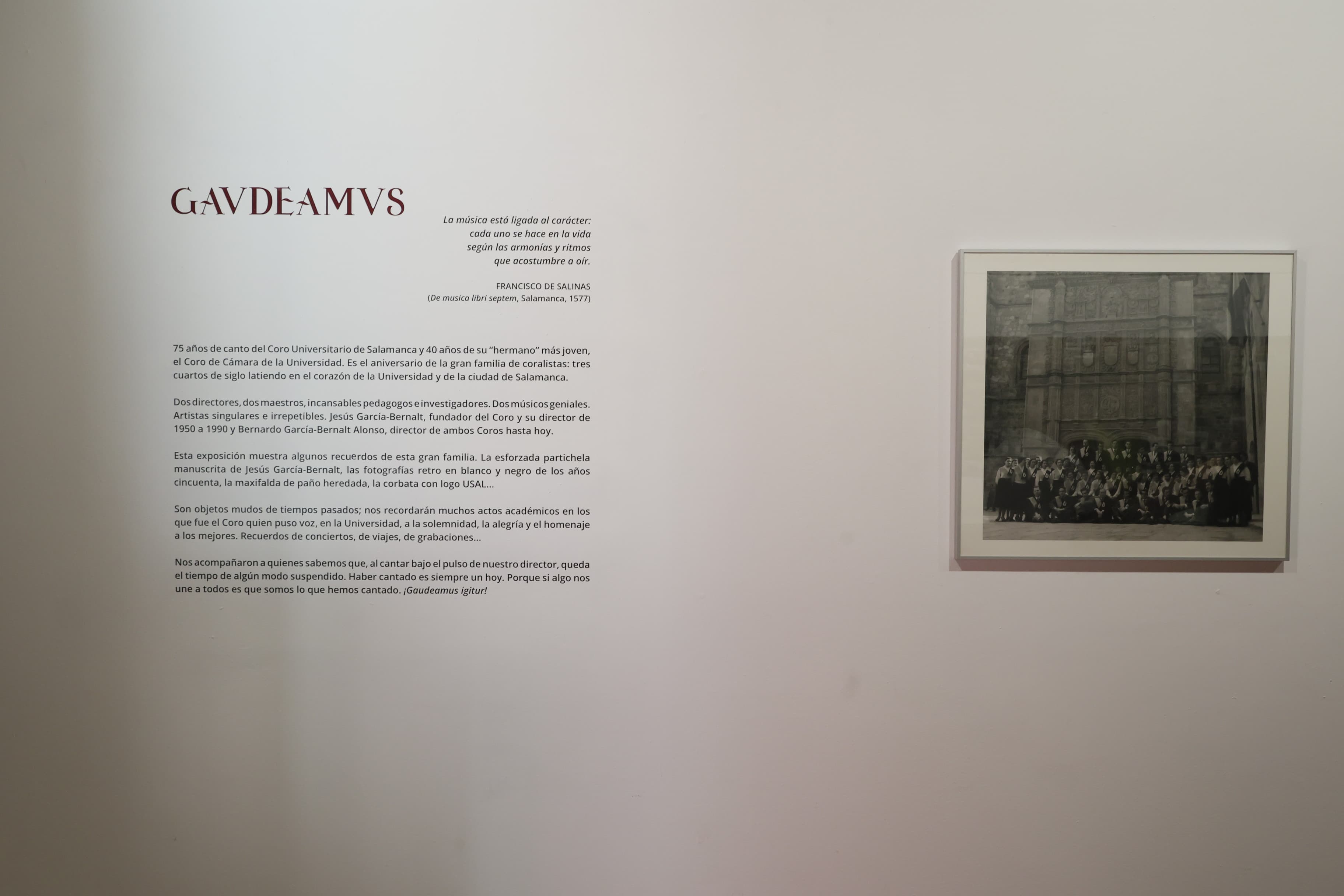 Un viaje a través de la historia del Coro Universitario y de Cámara de la Universidad