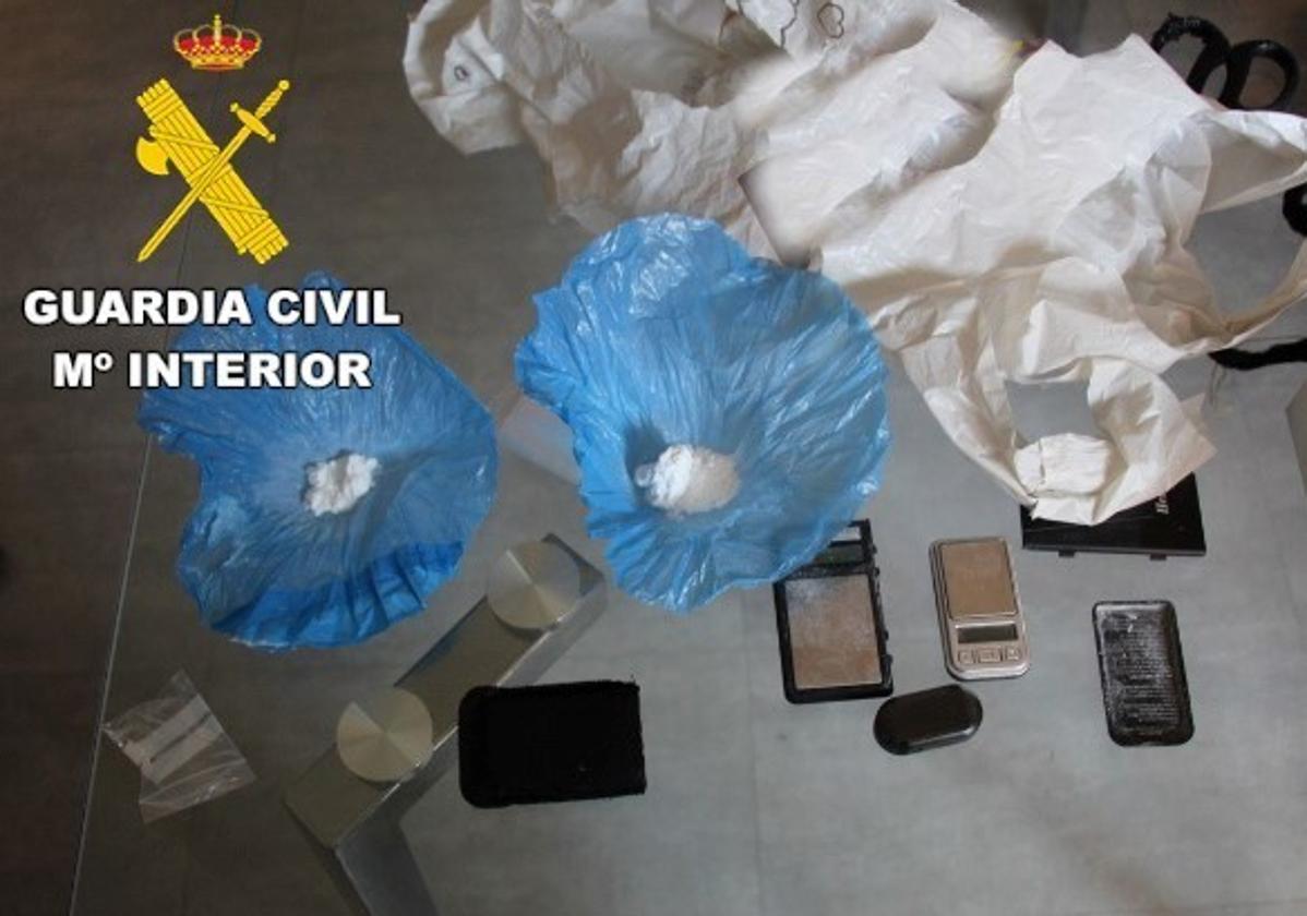 Imagen de la cocaína incautada en la Operación Bichota.