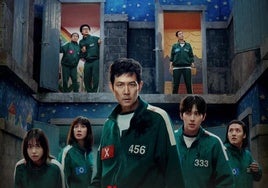 Personajes de 'El juego del calamar' en una imagen extraida de la página oficial de Netflix.