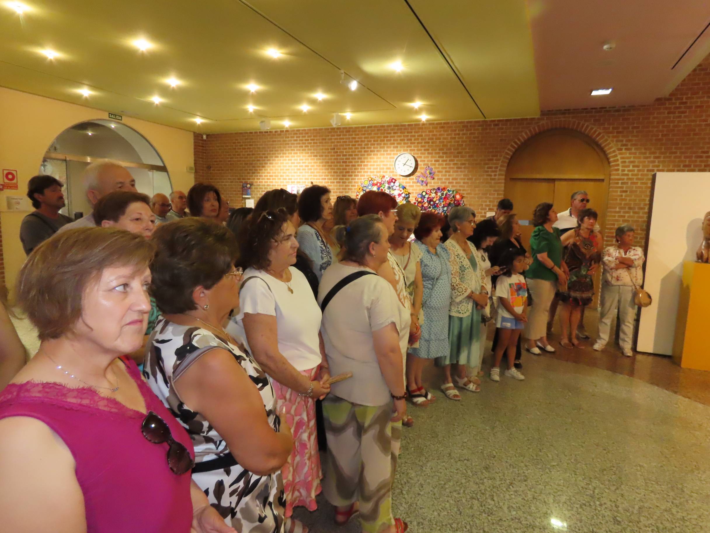 El resultado de un año de manualidades y arte en el zaguán de Peñaranda