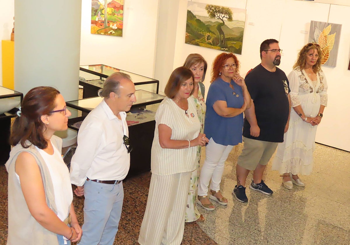 El resultado de un año de manualidades y arte en el zaguán de Peñaranda