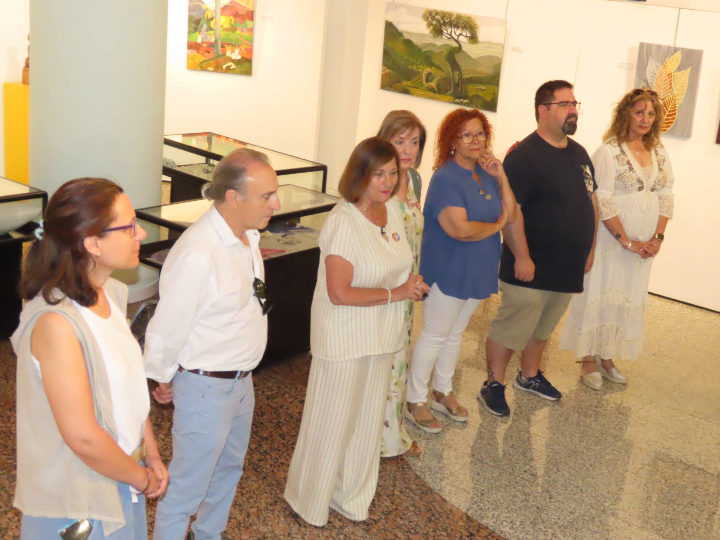 El resultado de un año de manualidades y arte en el zaguán de Peñaranda