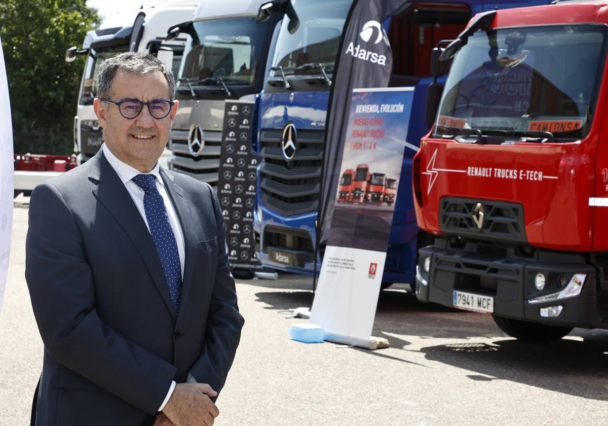 Carmelo González, presidente de la Confederación Española de Transporte de Mercancías (CETM).