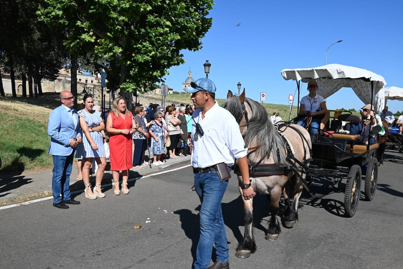 La peregrinos de Ciudad Rodrigo ponen rumbo a la Peña de Francia