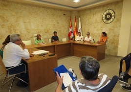 Pleno ordinario celebrado en Babilafuente.