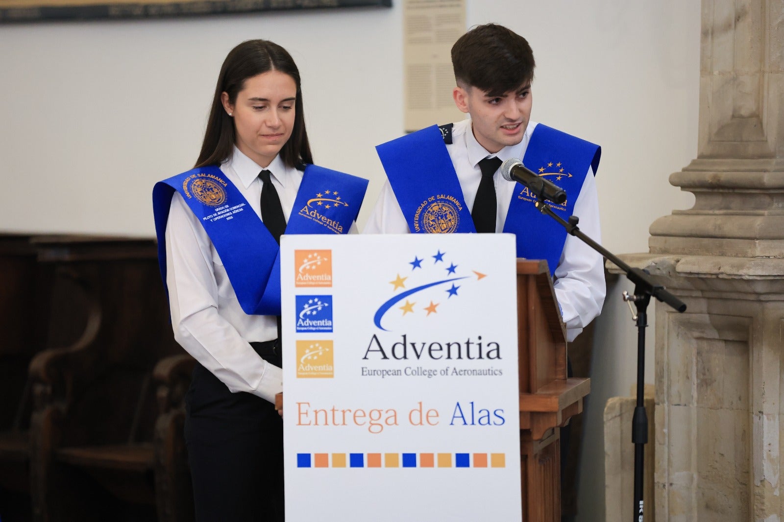 Una nueva promoción de alumnos de Adventia está lista para volar: «El cielo nunca es el límite, solo es el comienzo»
