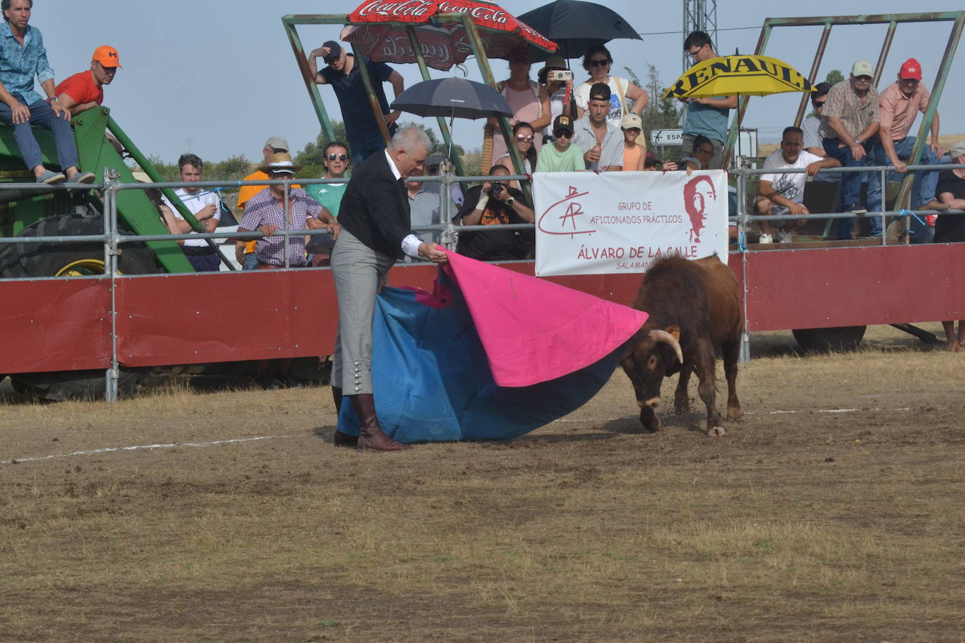 La tauromaquia se rinde a San Pedro en Villar de Peralonso