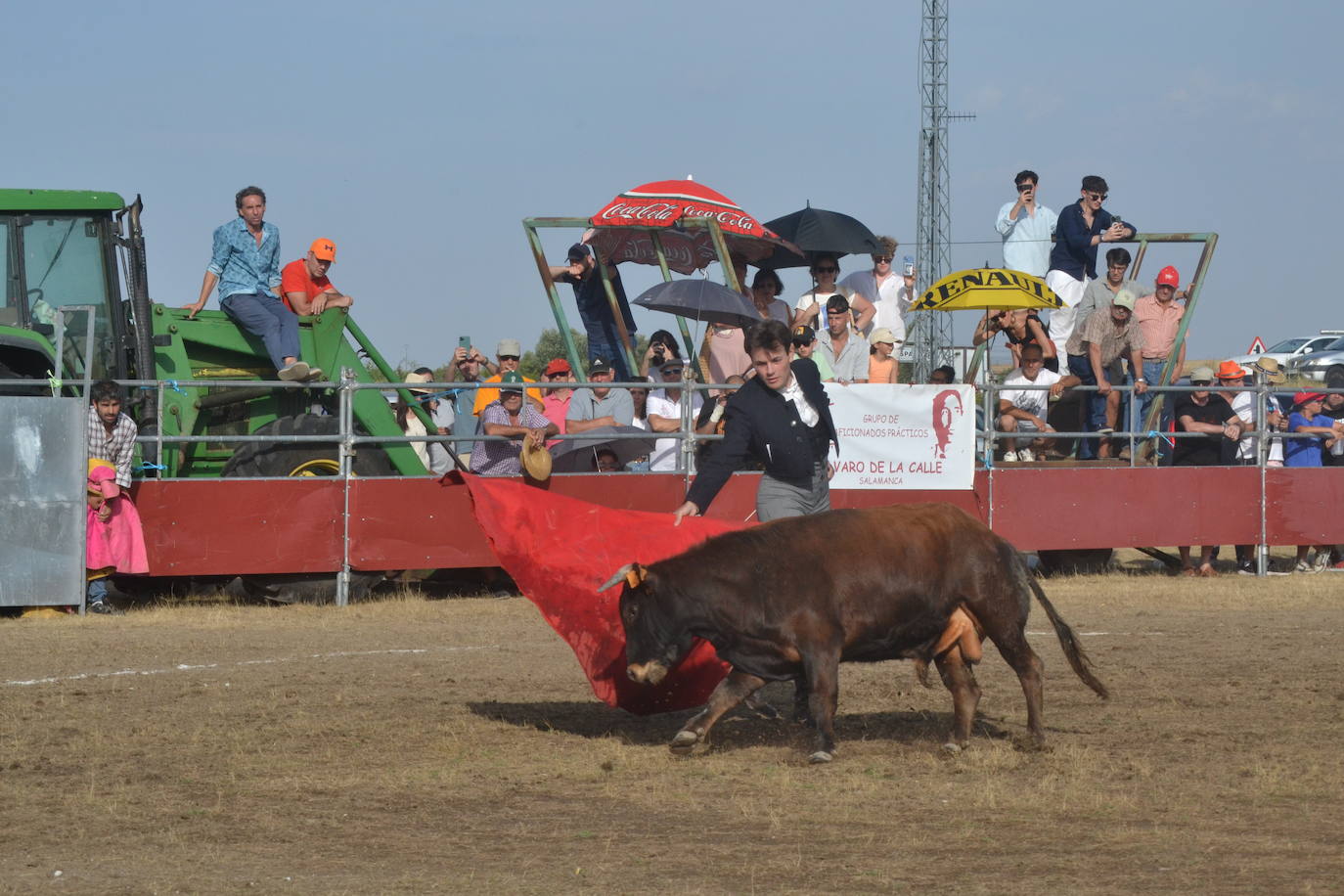 La tauromaquia se rinde a San Pedro en Villar de Peralonso