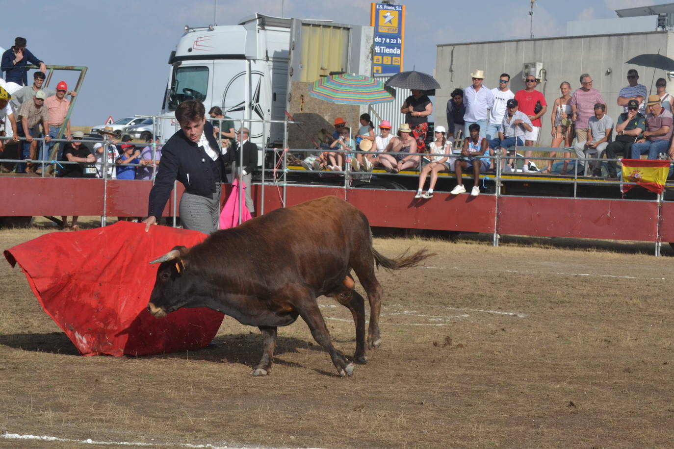 La tauromaquia se rinde a San Pedro en Villar de Peralonso