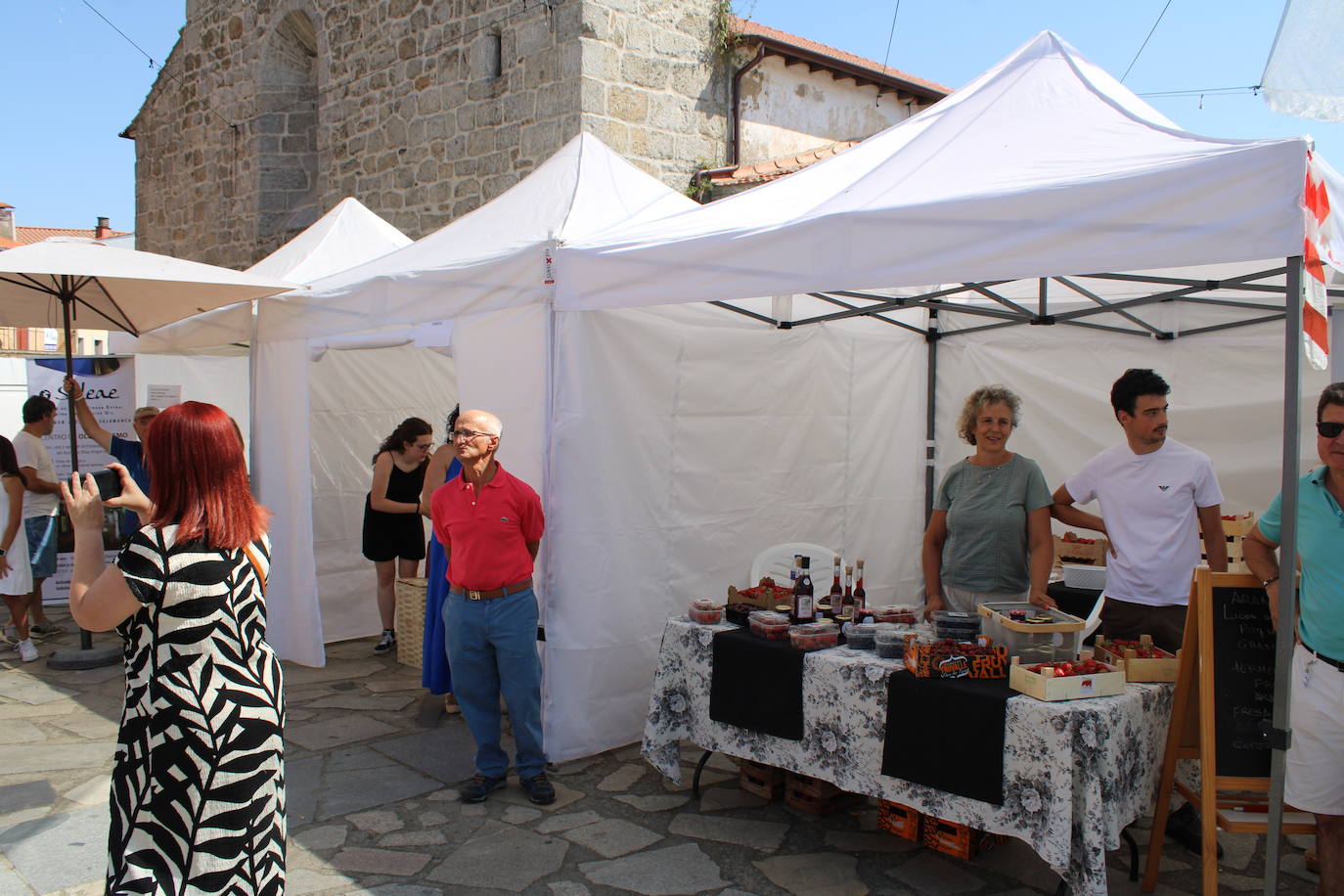 Festival de sabores en una animada feria en Linares de Riofrío
