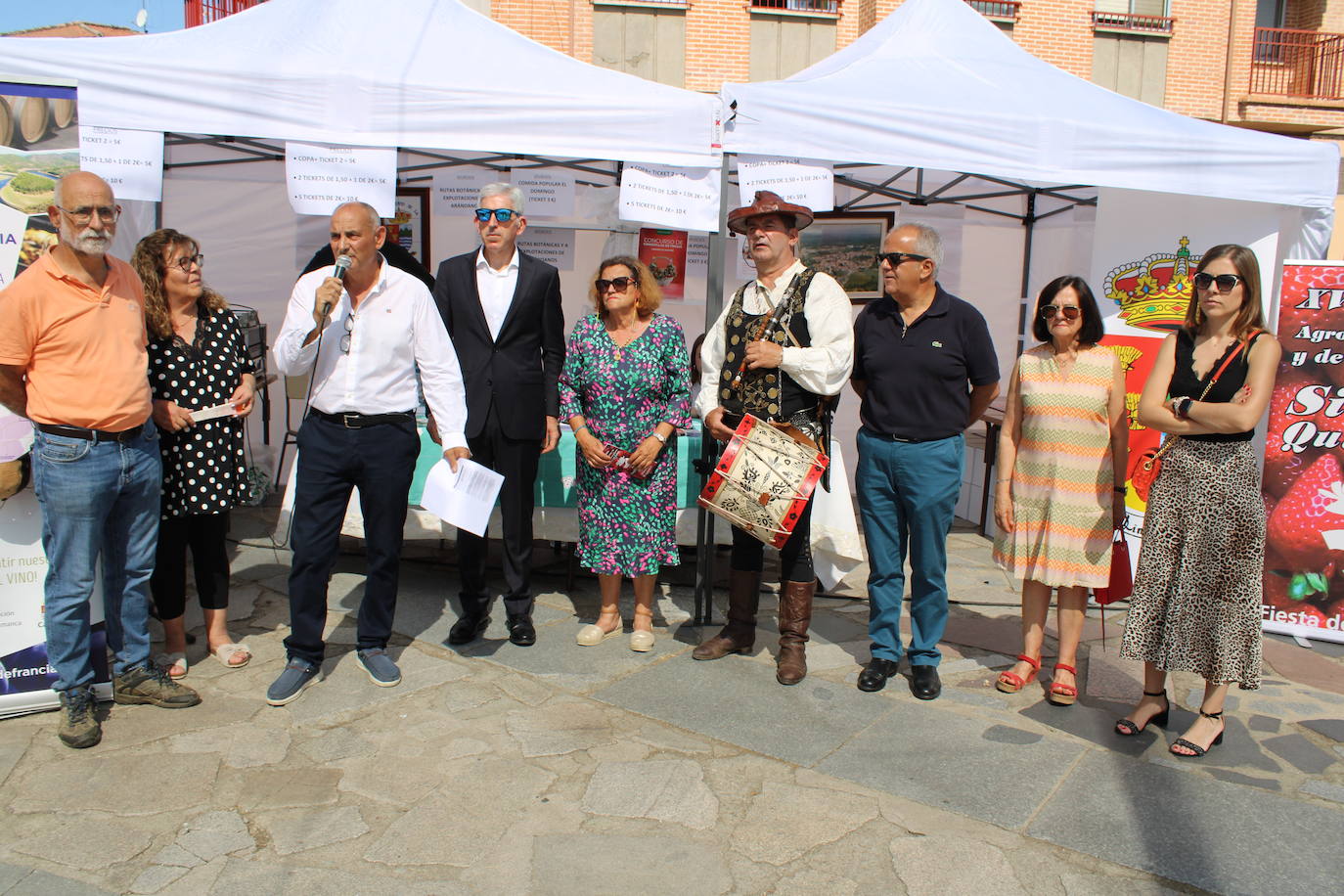 Festival de sabores en una animada feria en Linares de Riofrío