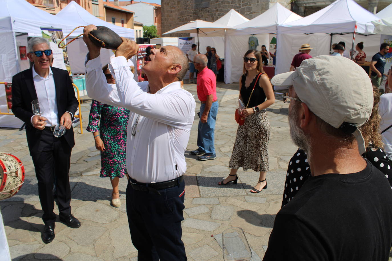 Festival de sabores en una animada feria en Linares de Riofrío