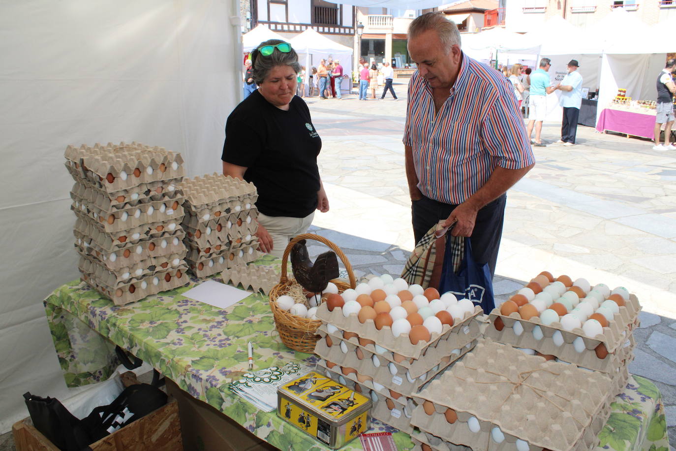 Festival de sabores en una animada feria en Linares de Riofrío