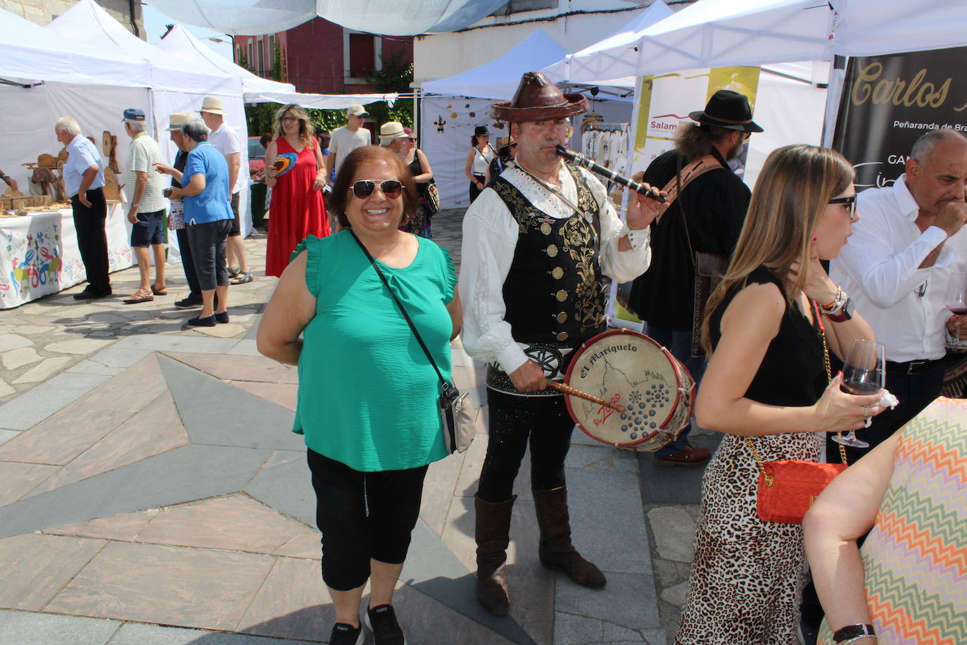 Festival de sabores en una animada feria en Linares de Riofrío