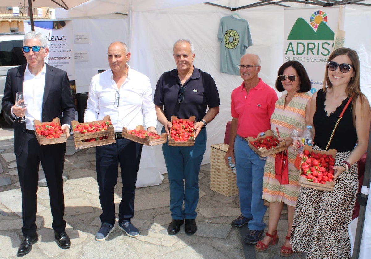 Festival de sabores en una animada feria en Linares de Riofrío