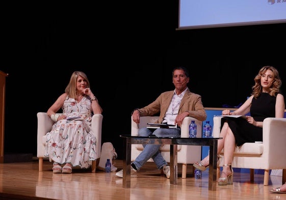 La viceconsejera Mar Sancho, en la clausura del congreso.