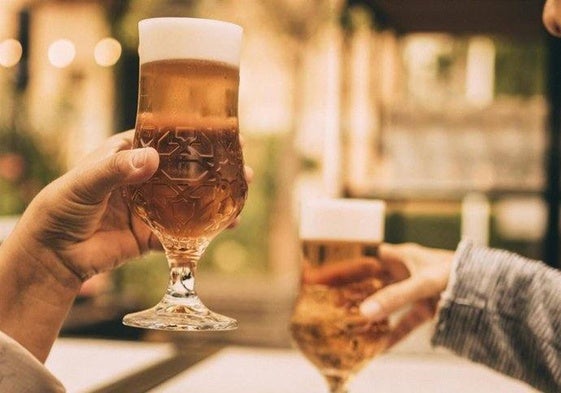 Cervezas.