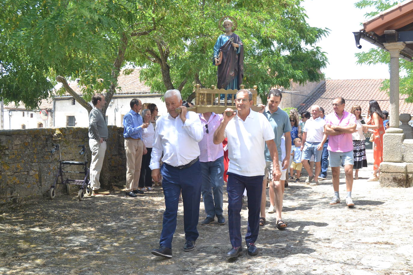Devoción por San Pedro en Villar de Peralonso