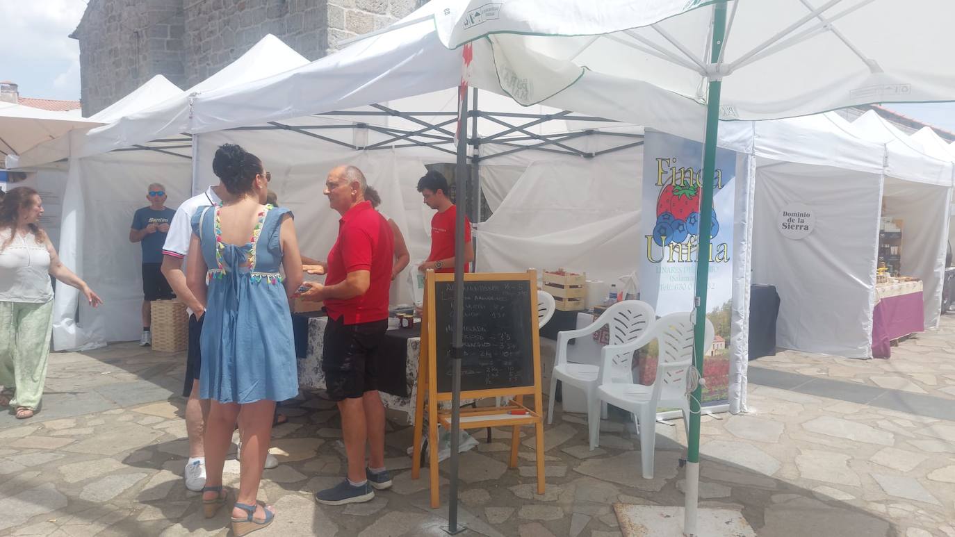 Calor y sabor para despedir la feria agroalimentaria de Linares de Riofrío