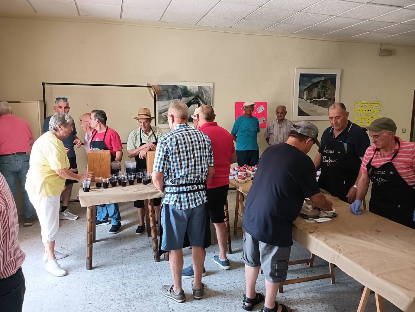Calor y sabor para despedir la feria agroalimentaria de Linares de Riofrío