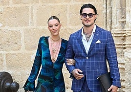 Alejandra Rubio y Carlo Costanzia.